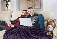 Vista 279 de Utopia Bedding - Manta de vellón de lujo, mullida, antiestática; manta de suave microfibra de 8.8 oz/yd² (300 g/m²) para cama; tamaño individual