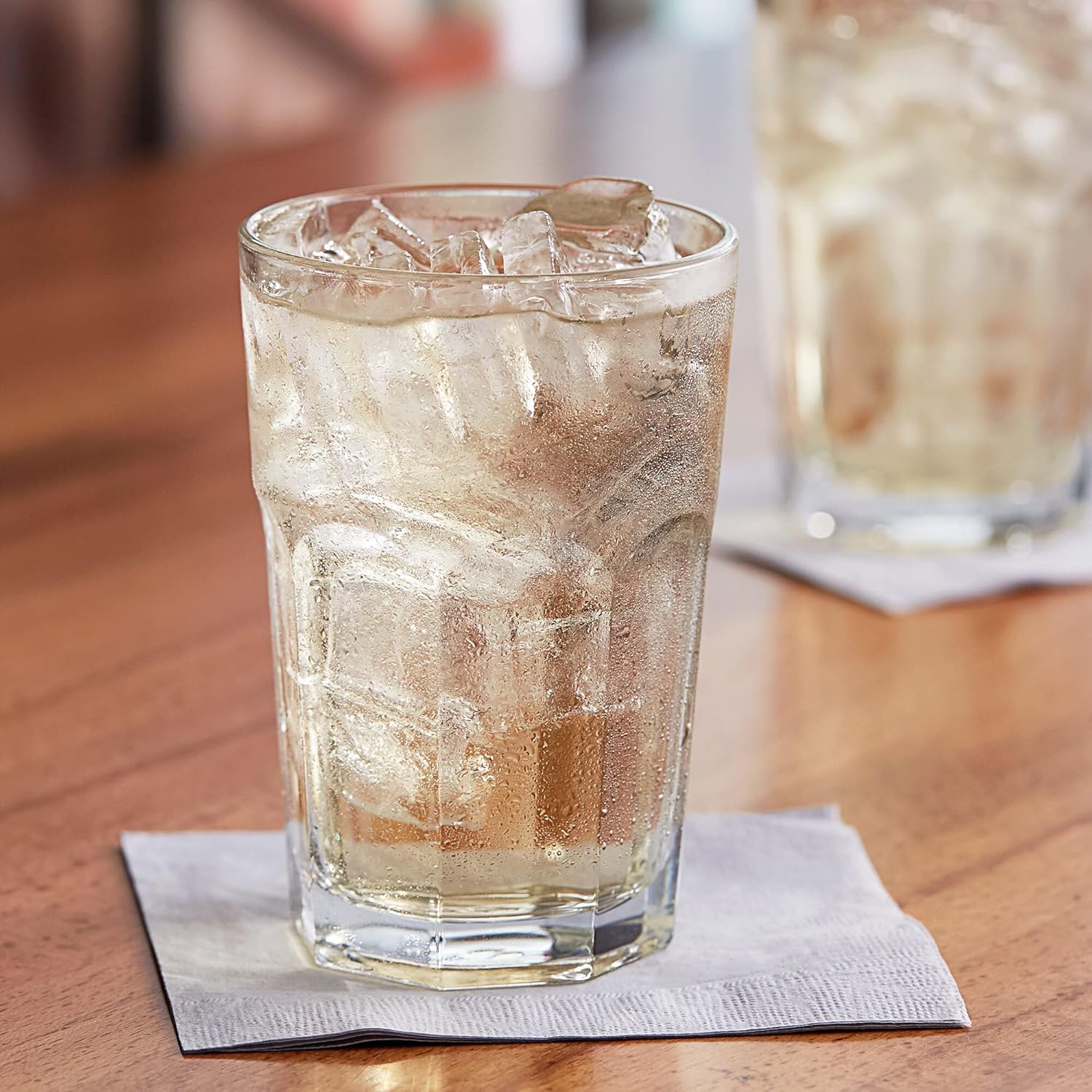 HISTORY COMPANY French Bistro Tempered Water Glass – All-Purpose Drinking Tumbler, 4-Piece Set (Gift Box Collection) - Image 3