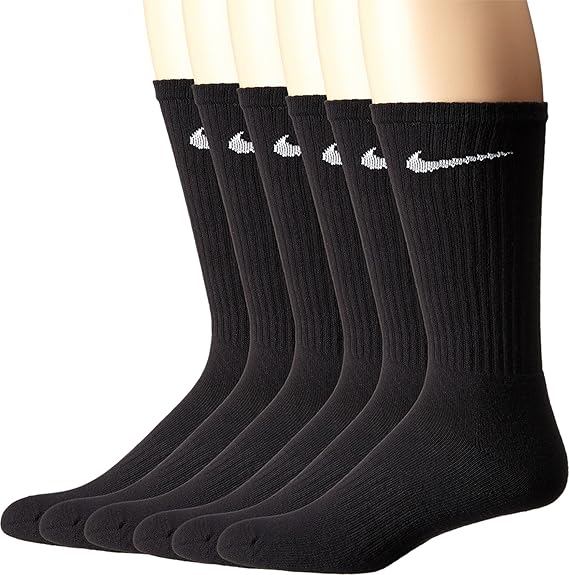 Amazon nike socks black Clearance