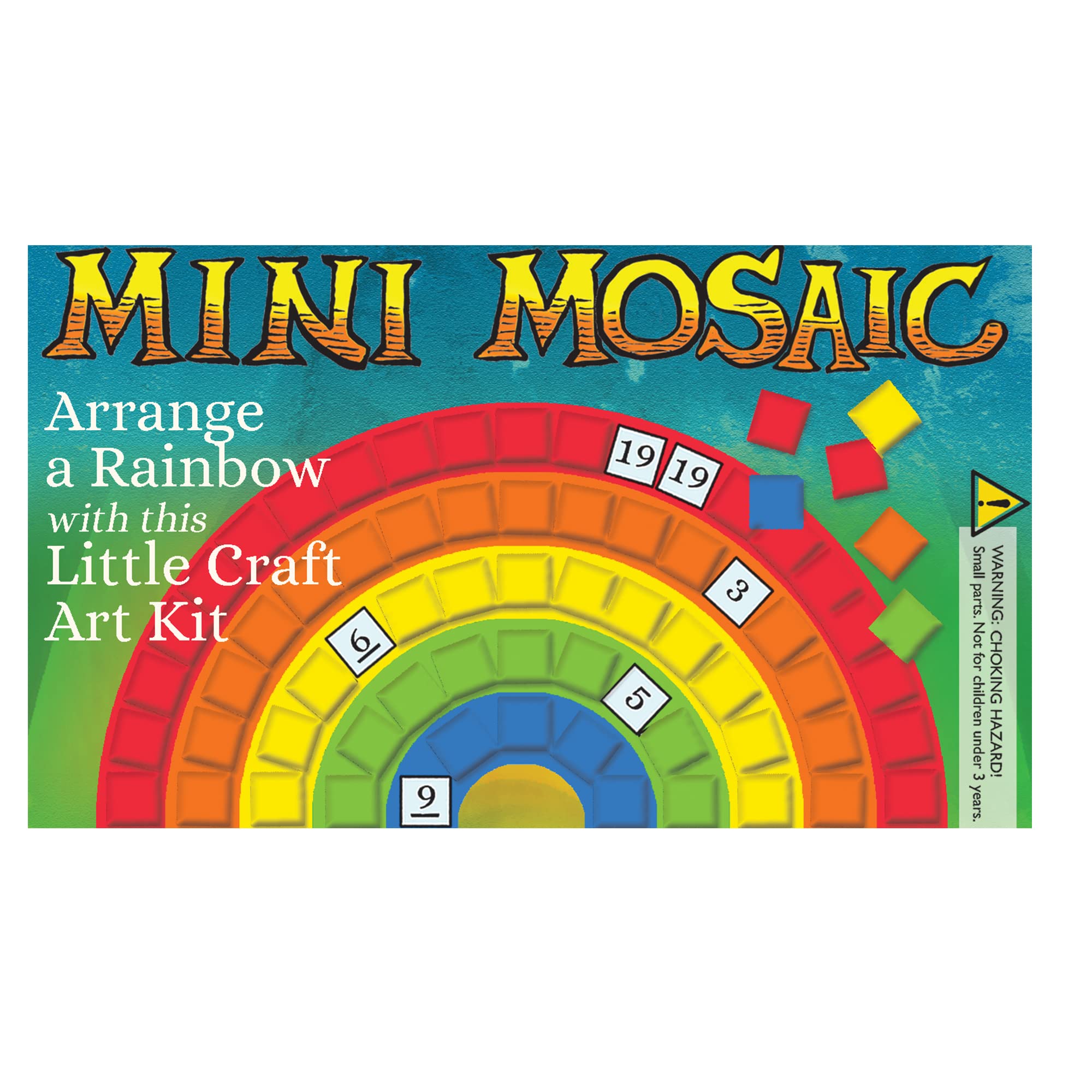 House Of Marbles Rainbow Mini Mosaic Art Kit |