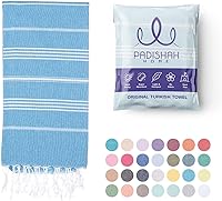 Vista 27 de Toalla de playa turca de gran tamaño, 38 x 71 pulgadas, 100% algodón turco, sin arena, de secado rápido, toalla turca extra grande, toalla de viaje