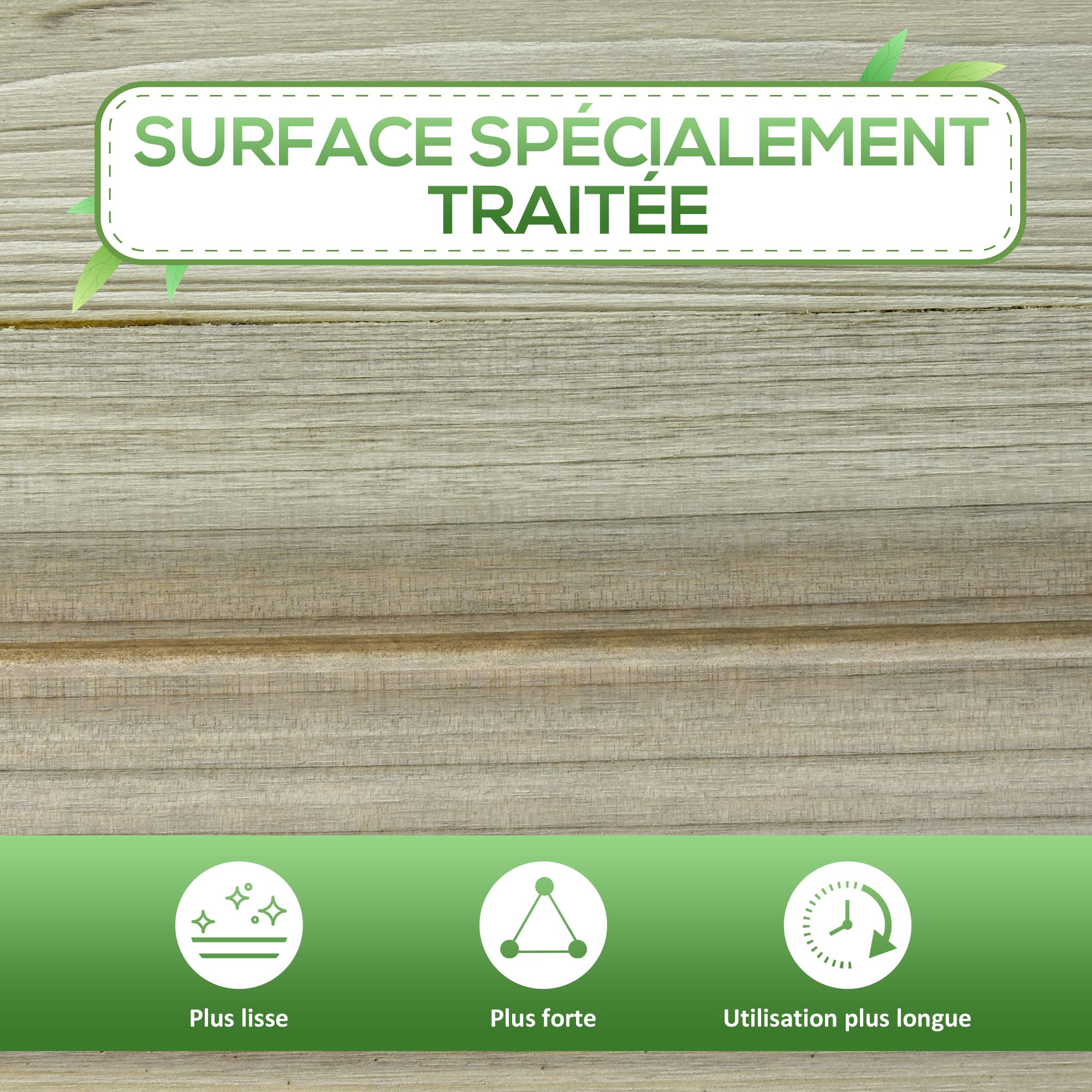 Outsunny Jardinière surélevée avec Étagère de Rangement en Bois, Carré Potager sur Pied surélevé, Trous de Drainage, pour Plantes, Fleurs, Légumes, 91 x 51 x 76 cm, Vert