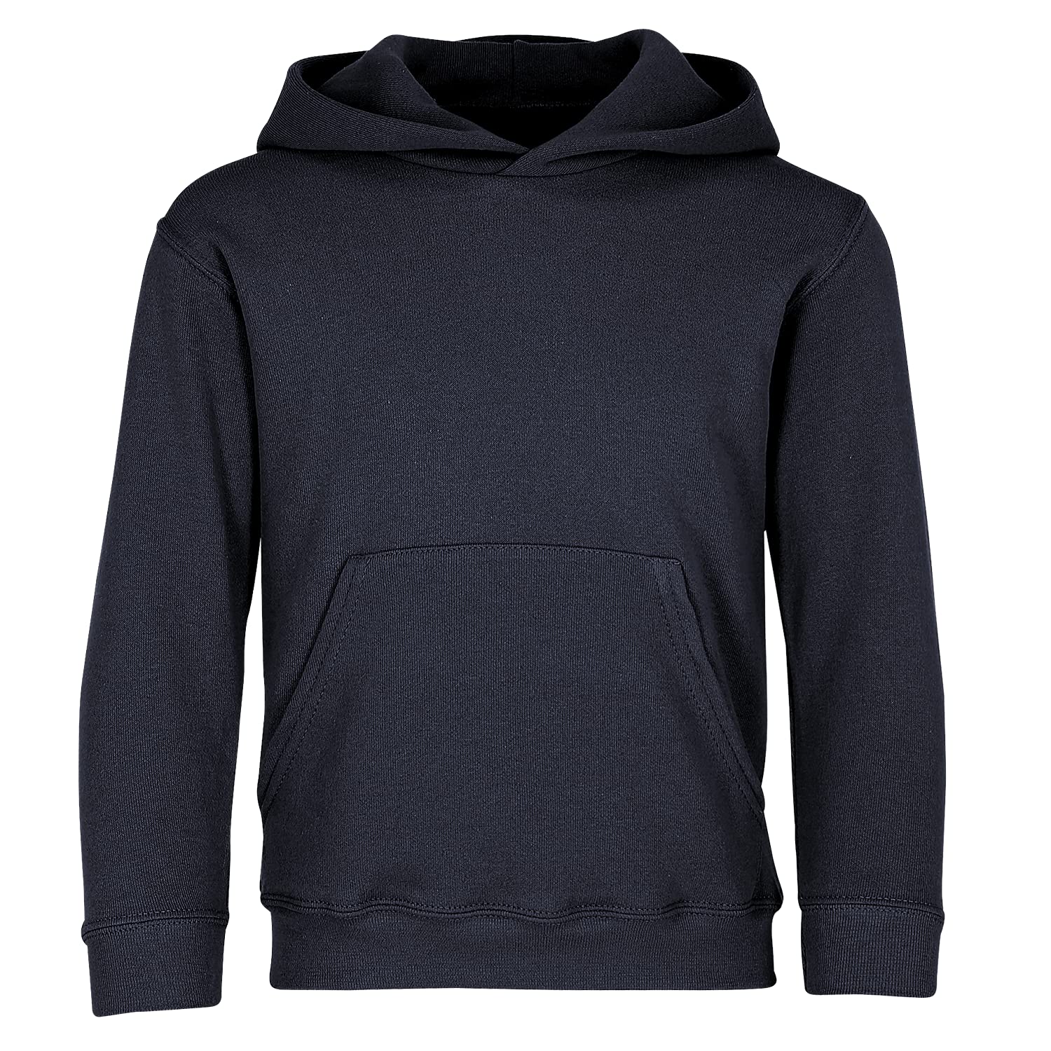 Fruit of the Loom Children’s Hooded Sweatshirt, darkblue, 12-13 Years