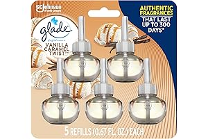 Glade PlugIns Refills: An Oasis of Vanilla Caramel Twist for Your Home's Ambiance