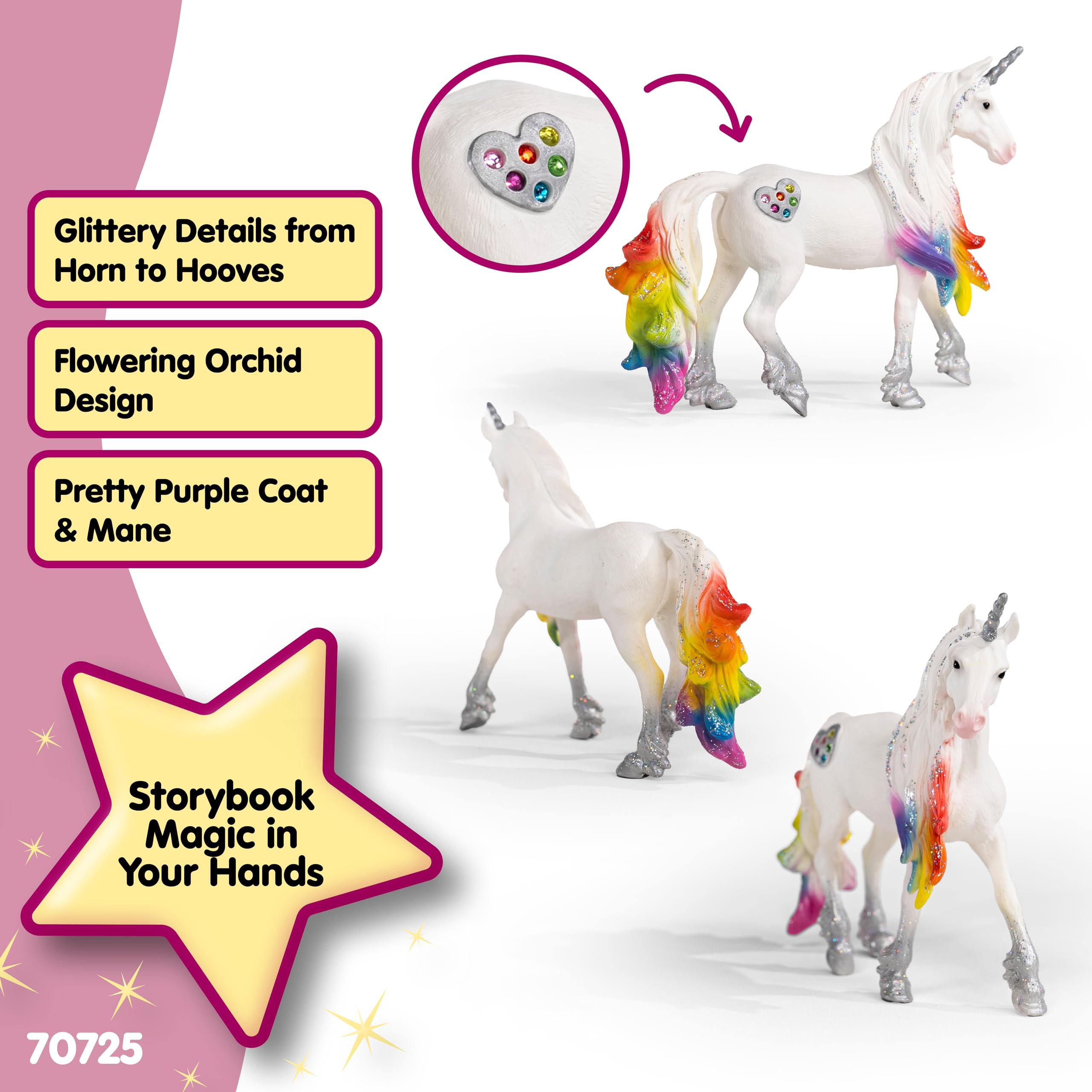 Amazon.co.jp: シュライヒ schleich バヤラ レインボー・ユニコーン