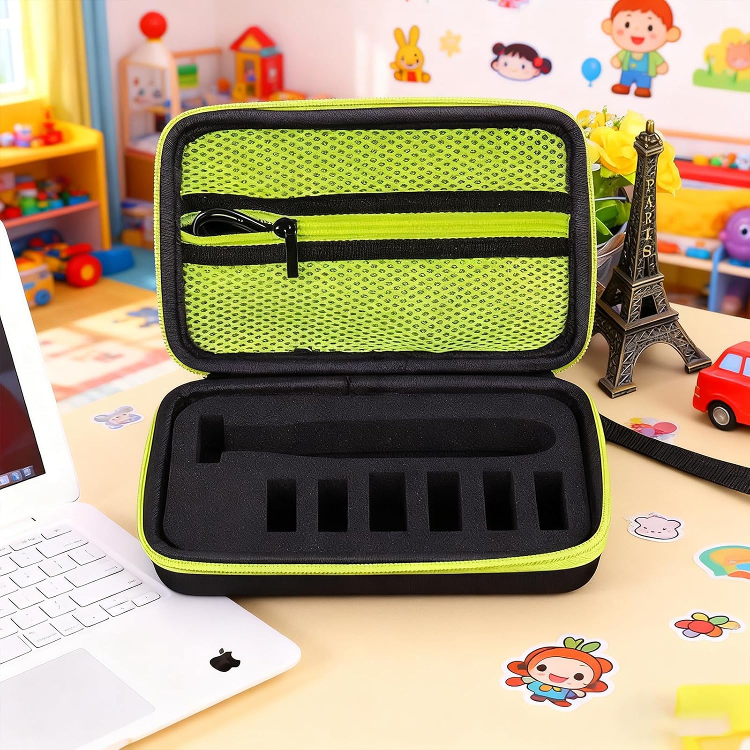 Travel Shaver Case for One Blade QP2724/90 QP2834/70 QP2630/72 Hybrid Electric Trimmer Hard Portable Storage Carrying Case for Shavers and Accessories