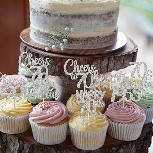 Miniatura 236 de Rsstarxi Paquete de 30 adornos para cupcakes de 15 cumpleaños con purpurina Mis Membrillo 15 desde 2010 Feliz 15º Cupcake Toppers Quince Cheers to