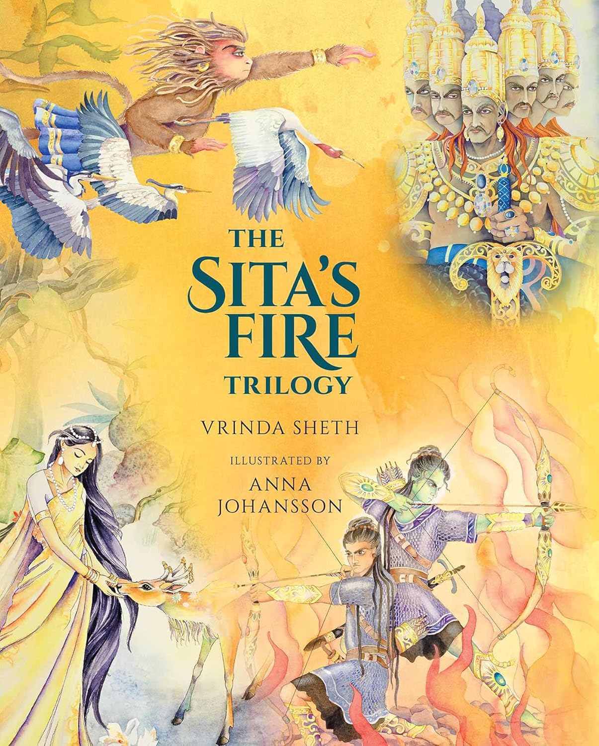Sita's Fire Trilogy [Slipcase]      Hardcover – March 8, 2022