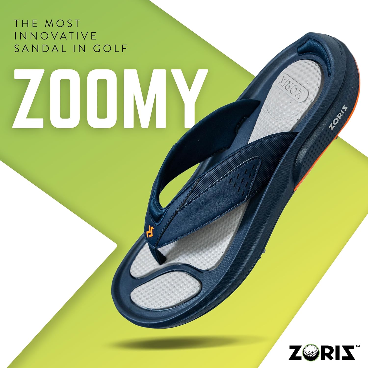 ZORIZ Zoomy Golf Sandals - Unisex Golf Flip Flops With Removable Tornado Golf Cleats - Mens and Womens Sandals for Walking, Beach, or Sports - Image 6