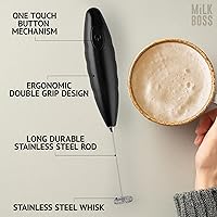 Vista 3 de Espumador de Leche para Café - Espumador Automático de Leche de Mano Creador de Espuma de Leche Espumador de Mano para Café, Matcha, Chocolate