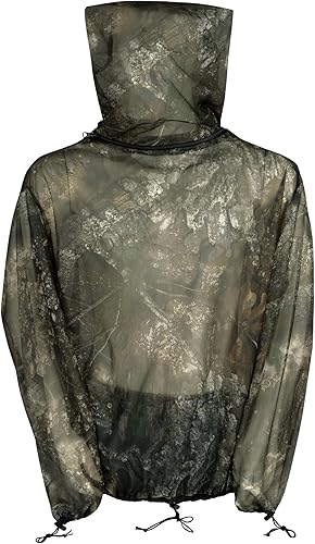 Chaqueta de malla para adultos con capucha en camuflaje verde REALTREE AP