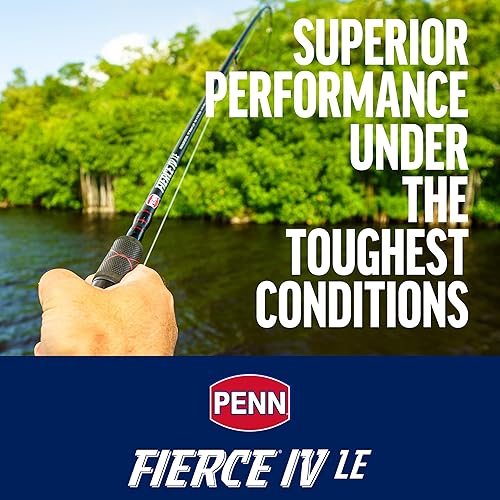 Miniatura 10 de PENN Fierce IV Spinning Reel and Fishing Rod Combo