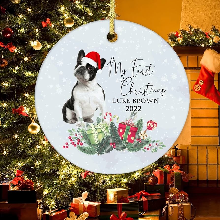 New dog christmas ornament Clearance