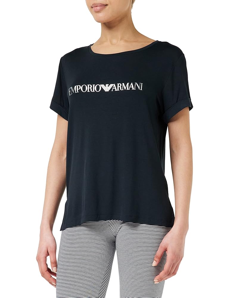 トップス EMPORIO ARMANI archive knit Armani EMPORIO Knitted Two-toned Sweather with Crew Neck men