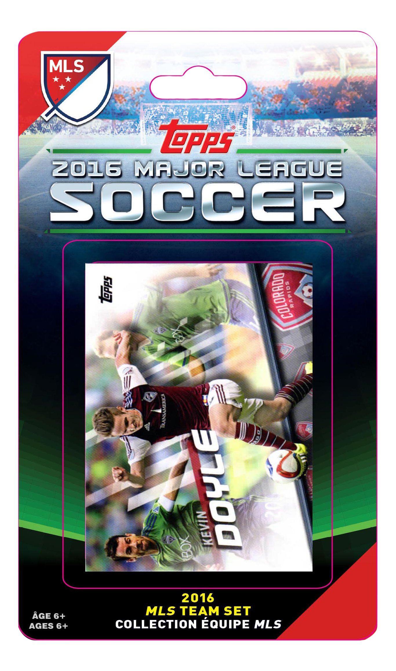 MLS Colorado Rapids 2016 Topps Set & Storage Album, White