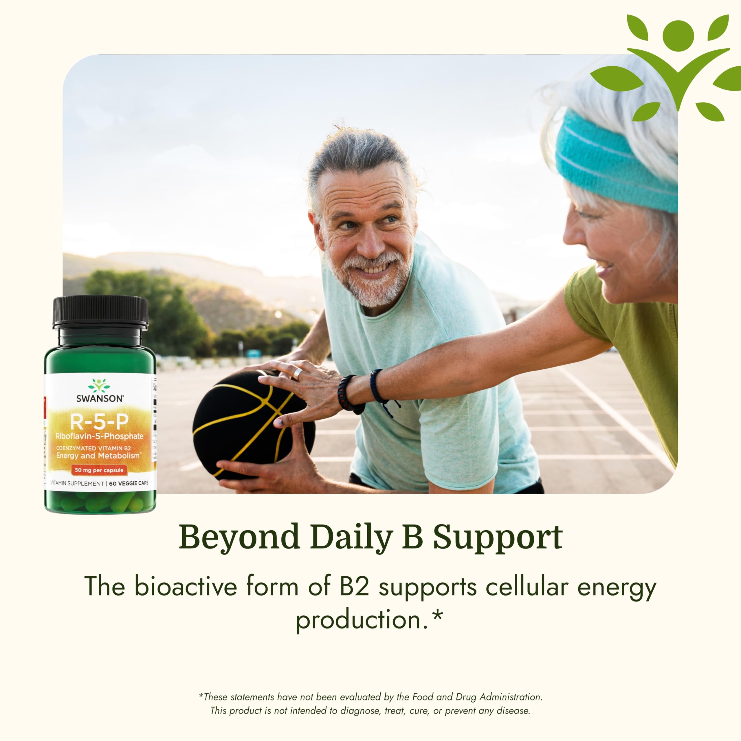Swanson R-5-P (Riboflavin-5-Phosphate) Vitamin B2, 60 Capsules — Amazon image 5