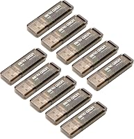 INLAND Micro Center 10-Pack 32GB USB 3.0 Flash Drives - 70MB/s Superspeed Thumb Drives, Gum Size for Fast Data Transfer & Storage