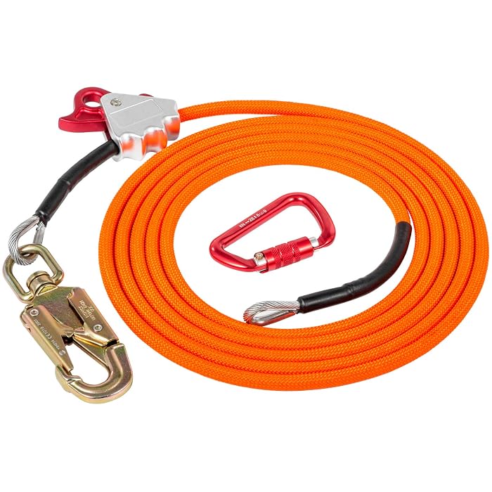 Tree Climbing Spikes Kit – Arborist Gear With Belt, Flip Line & Descender | Professional Climbing Set For Tree Work