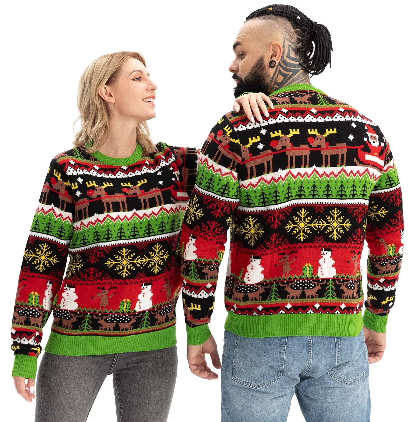 U LOOK UGLY TODAY Sweater Multicoloregrande Donna