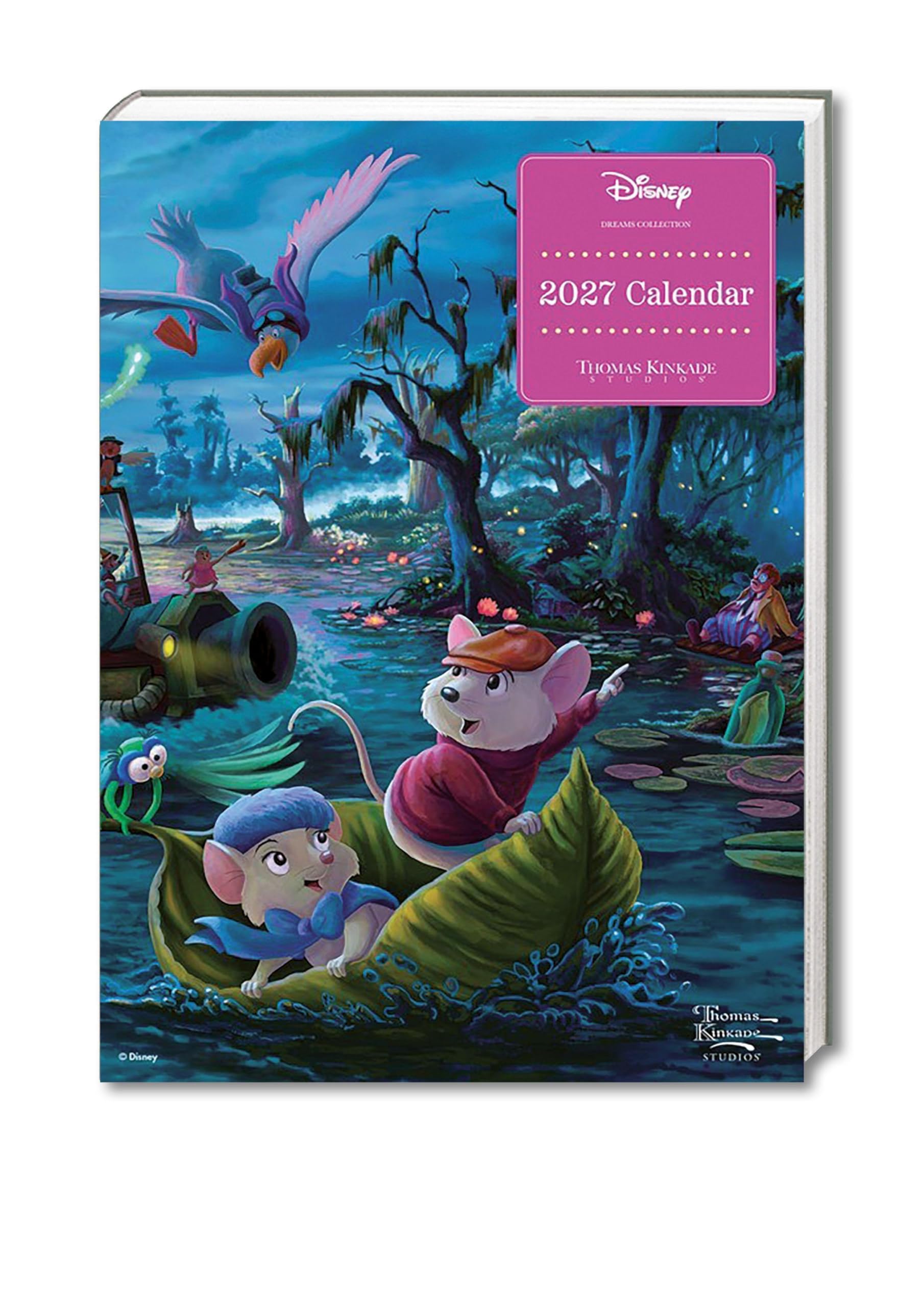 Disney Dreams by Thomas Kinkade Studios 2027 Monthly/Weekly Engagement Calendar: Original Andrews McMeel-Tischkalender [Kalendar]