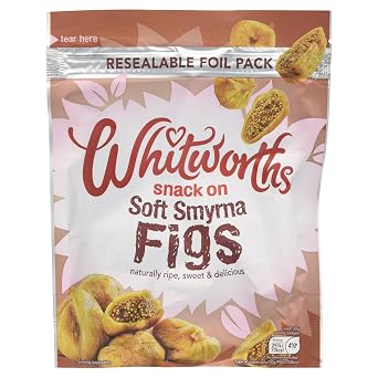 Whitworths Snack on Soft Smyrna Figs, 175 g