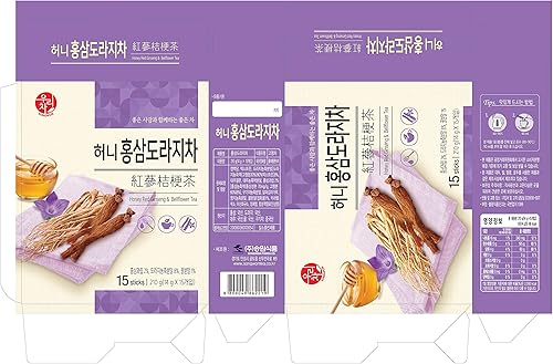 Miniatura 2 de LENITH Songwon Honey Red Ginseng Bellflower Tea 7.41 oz 15T Bolsas
