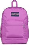 JanSport Cross Town Plus Backpack - Large Main Compartment, Side Water Bottle Pocket, 15-Inch Padded Laptop Sleeve