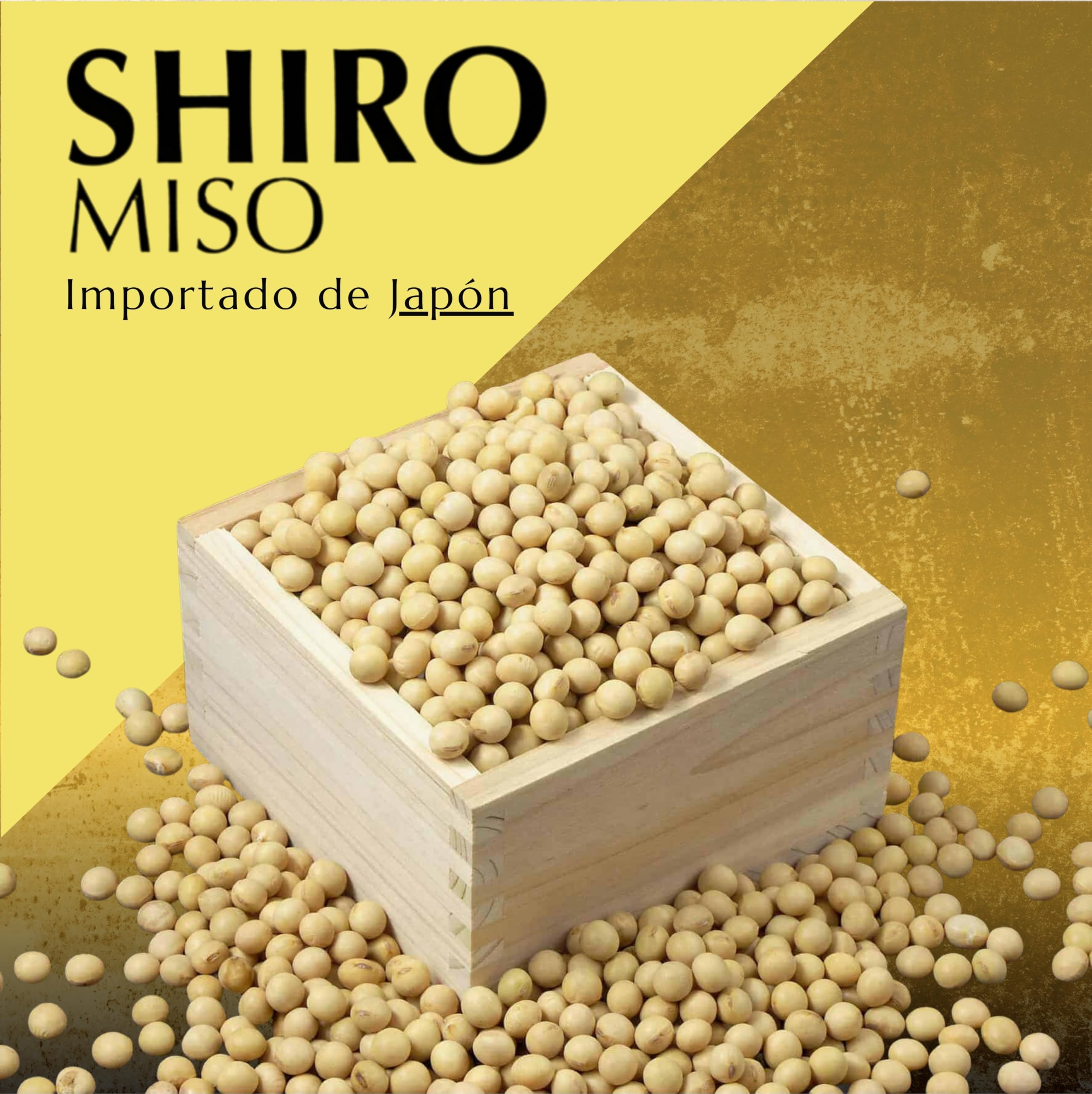 Shiro Miso Japonés 300g – Pasta de Soja Fermentada Suave – No GMO – Ideal para Sopa Miso, Salsas y Recetas Japonesas – Importado de Japón - Pack Laborawi (2 x 300g)