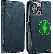 JCGOOD iPhone12ケース iPhone12Proケース 手帳型 MagSafe対応 いphone12ケース マグセーフいphone12 Pro ケース ワイヤレス充電対応 カード収納 アイフォン12/12 プロ カバー 手帳 スタンド機能 財布型 カード入れ マグネット式 本革 レザー スマホケース 耐衝撃 全面保護 携帯ケース アイホン12/12 プロ 6.1 インチ用 ブルー