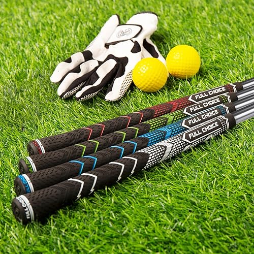 Miniatura 8 de Puños de golf de goma, paquete de 13 unidades, de alta tracción, antideslizantes, textura avanzada, elige entre 13 agarres o 13 agarres con kit de