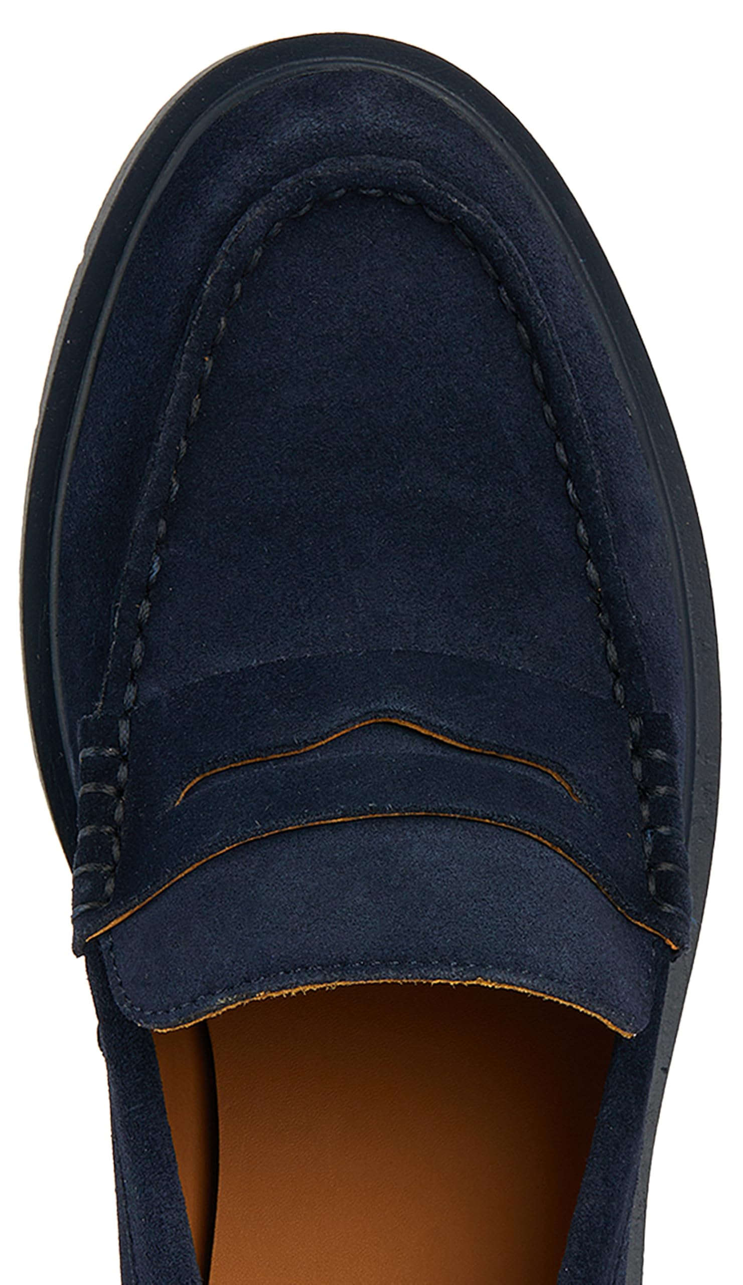 Geox D Spherica Ec1 A, Mocassino Donna, Blu Navy, 42 EU
