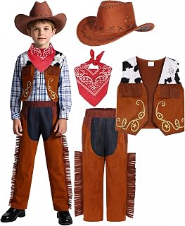 Sicypoty Kids Cowboy Costume