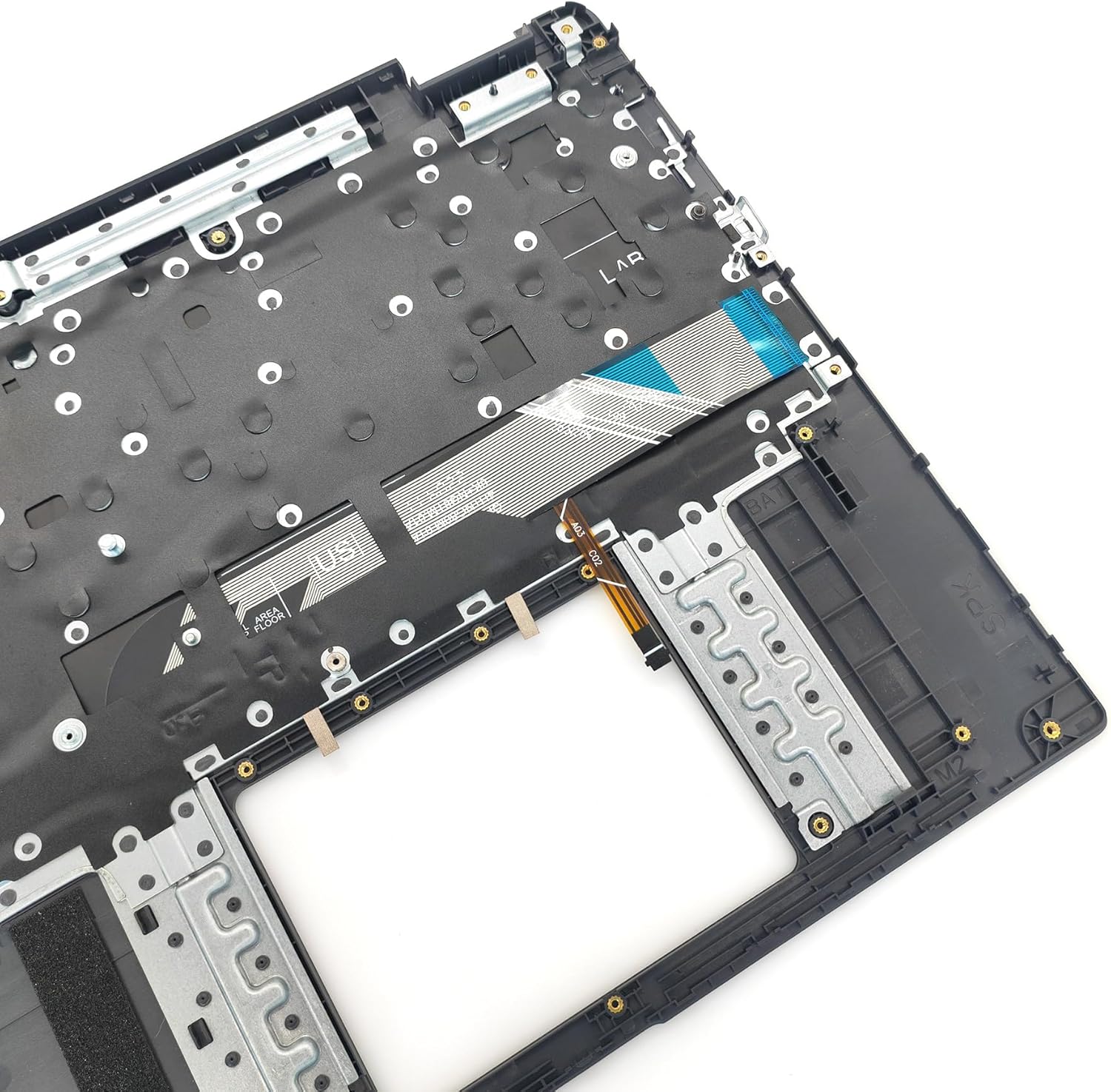 Replacement Upper Case Palmrest Backlit Keyboard Assembly for Dell Latitude 3510 E3510 Series Laptop US Layout Top Cover JYG4Y 0JYG4Y