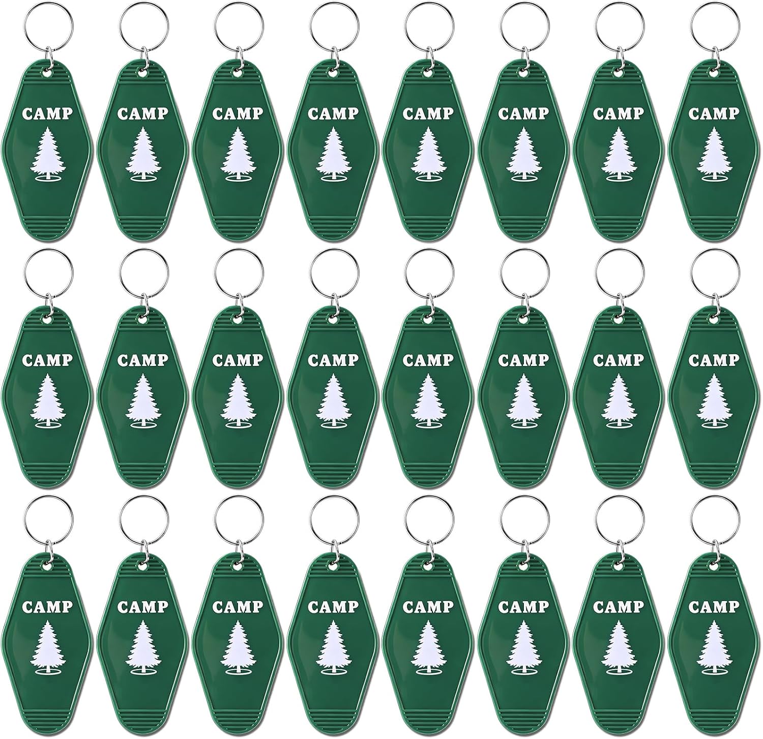 24 Pcs Vintage Hotel Motel Keychains Camp Bachelorette Party Favors Summer Camp Party Supplies Gift for Bachelorette, Birthday, Summer Camping