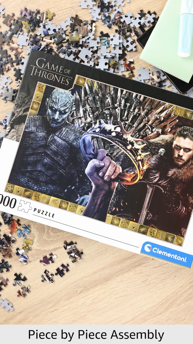 Amazon.com: Clementoni - 39652 - Puzzle Game of Thrones - Jigsaw