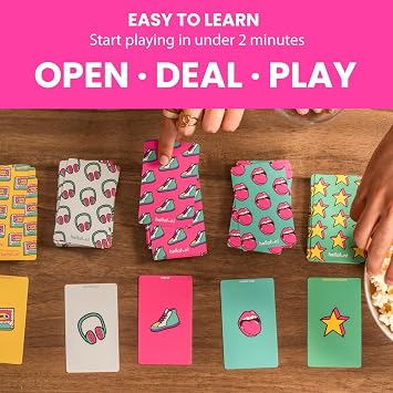 Hellofun! Music Board Games OOPS I`M Singing Againg | Musical Playing Cards Games | Family Games | Sing, Hum, Dance & Guess Songs | Game Night & Travel 4-12 Players | Ages 14+