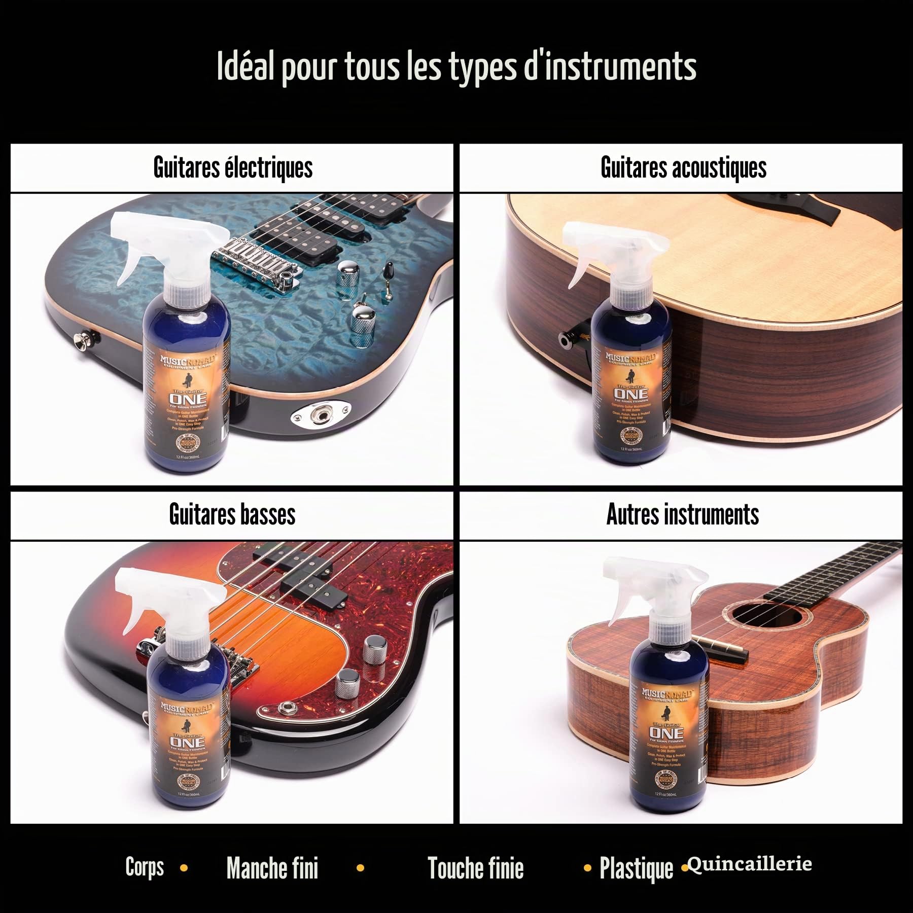 MN150 - THE GUITAR ONE TECH SIZE