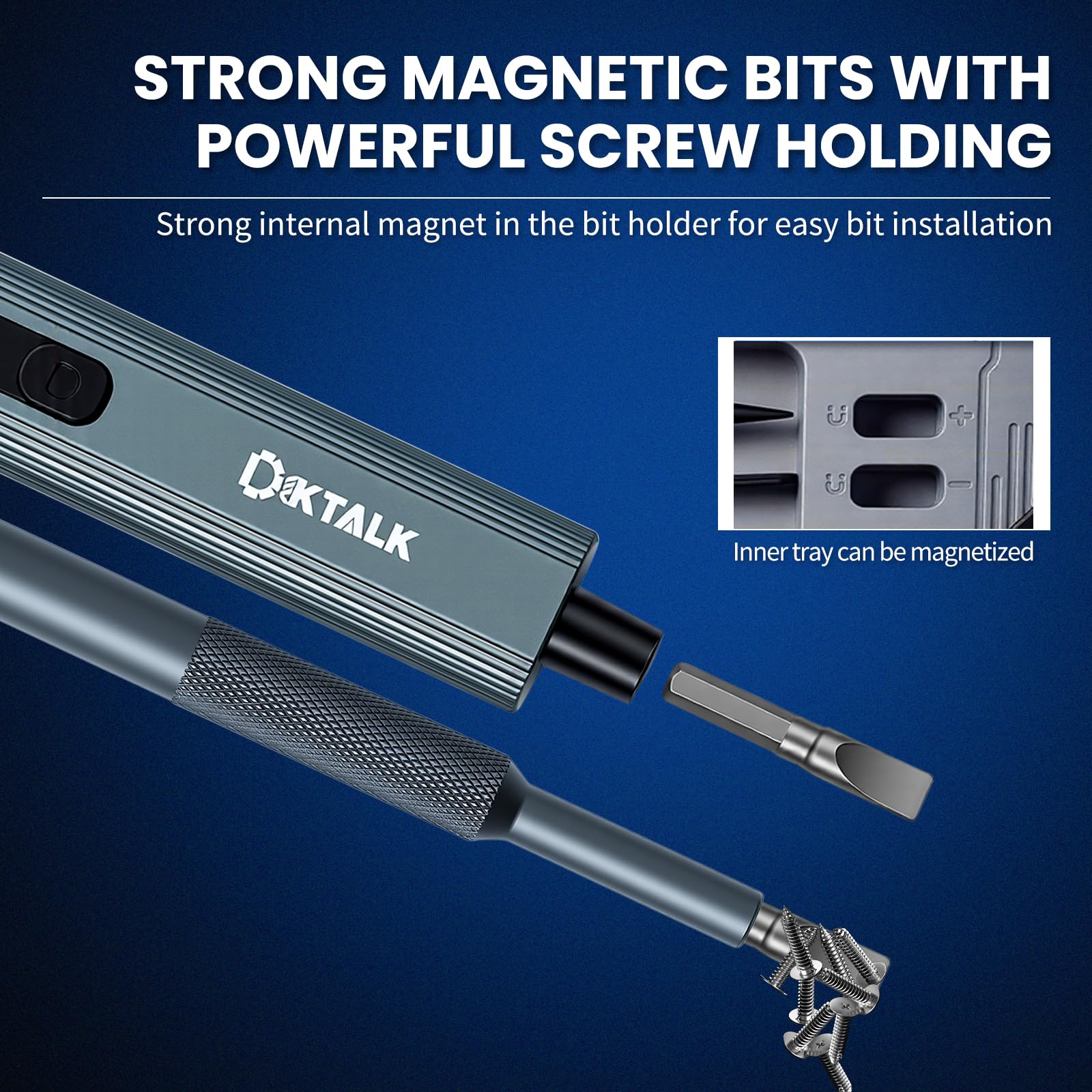 Juego de 153 destornilladores eléctricos de precisión con 140 puntas S2, kit de destornilladores magnéticos recargables de 3 velocidades con luz LED, juego de herramientas de reparación electrónica