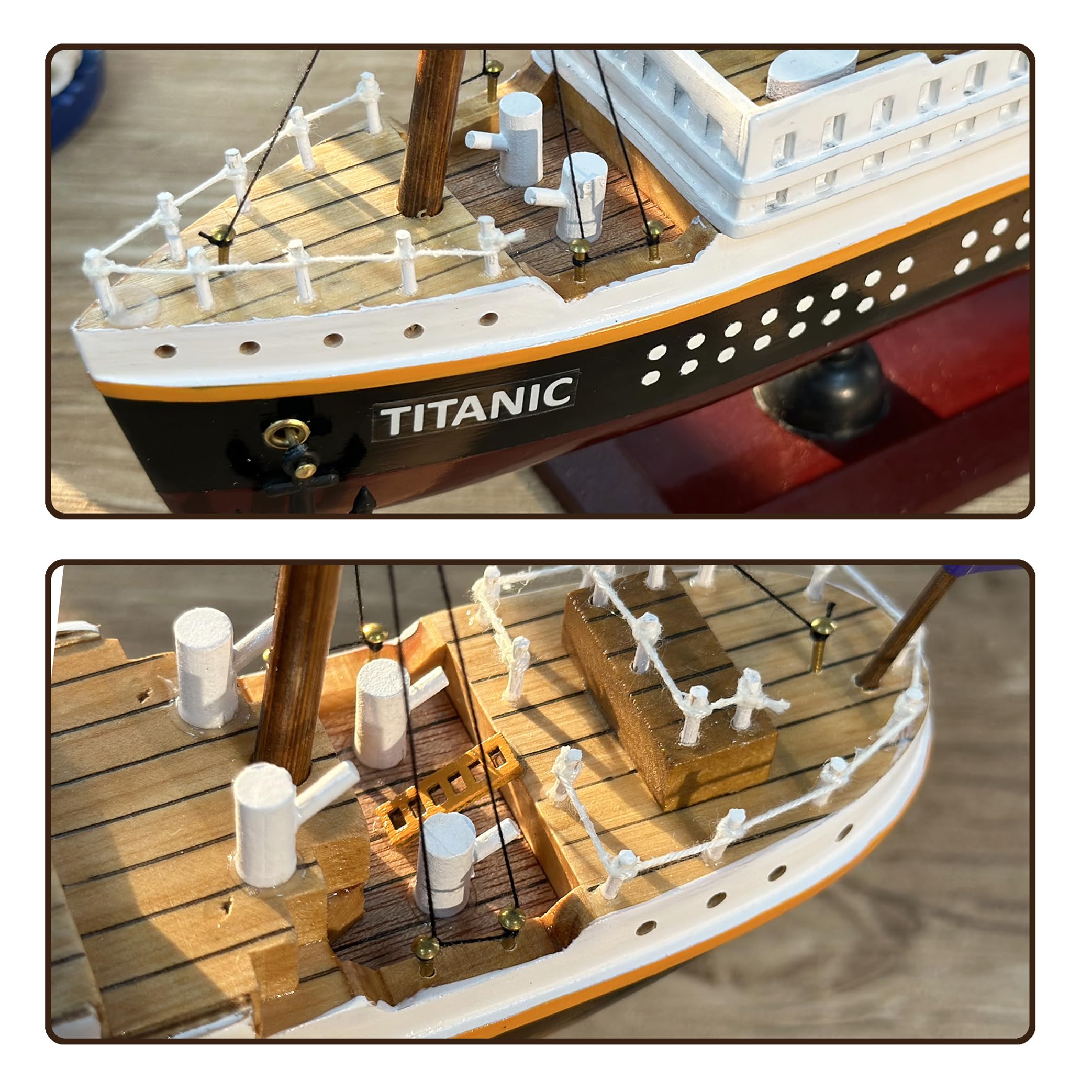 Amazon.co.jp: NAUTIMALL RMS タイタニックモデル 木製クルーズ船