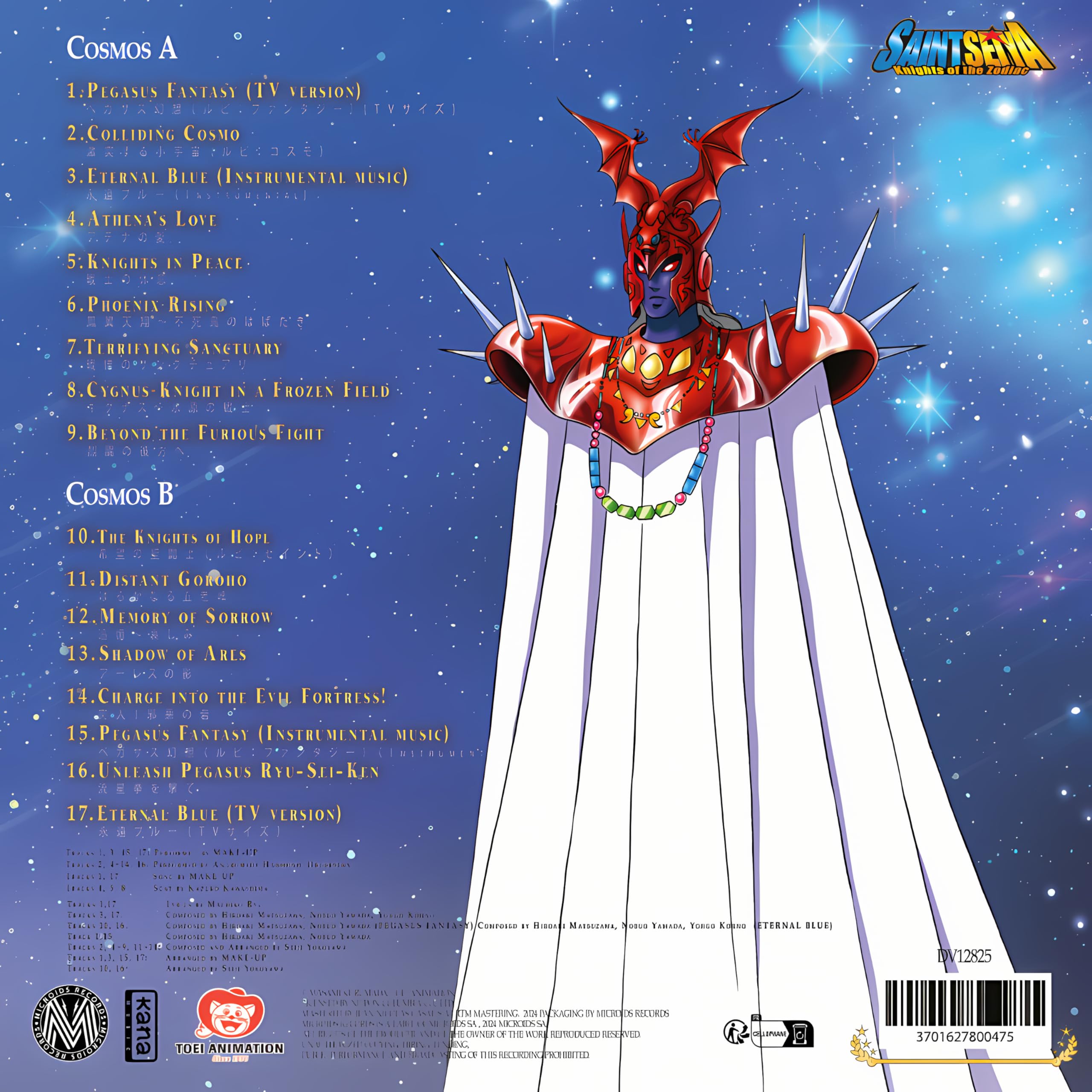 Saint Seiya Original Soundtrack Vol.3 [Vinilo]