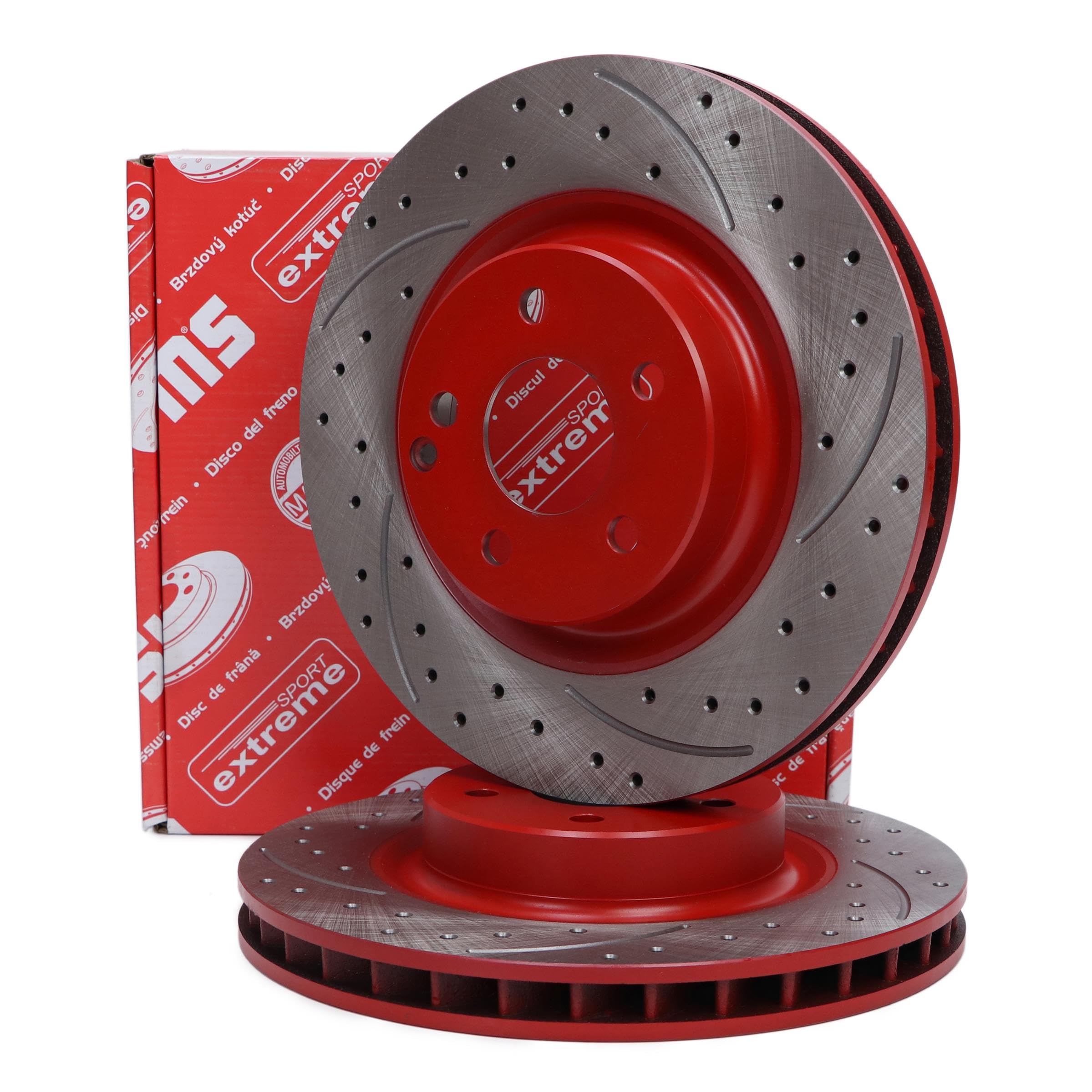 Master-Sport 24013201531SE-SET-MS 2x Disques de frein avant compatibles avec la MERCEDES CLASSE E (W211), CLASSE E T-Model, SL