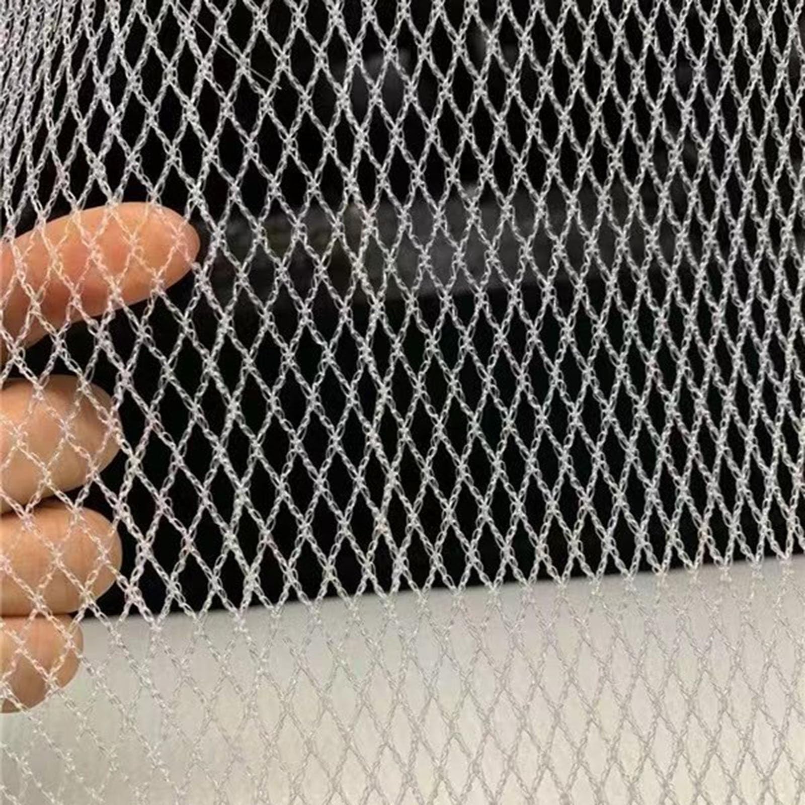 Filet anti-grêle de qualité supérieure – Protection en polyéthylène haute densité pour arbres fruitiers, myrtilles, volailles, fleurs et semis – 14 x 50 m