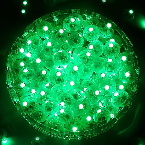 Miniatura 4 de ZGWJ 100 mini luces LED, globos LED iluminados para decoraciones de fiestas, luces de neón para farol de papel, huevos de Pascua, fiesta de