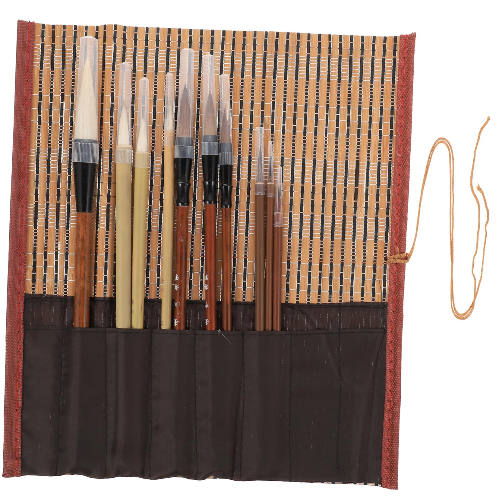 ARTIBETTER 1Set Calligraphy Brush for Beginners Ergonomic Art Brush Pens for Chinese Painting Durable Wolf Hair Tip for Watercolor Drawing Calligraphy Supplies