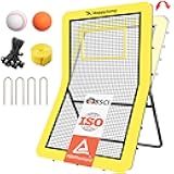 Portable Lacrosse Rebounder Lacrosse Bounce Back Net for Backyard & Outdoor Training