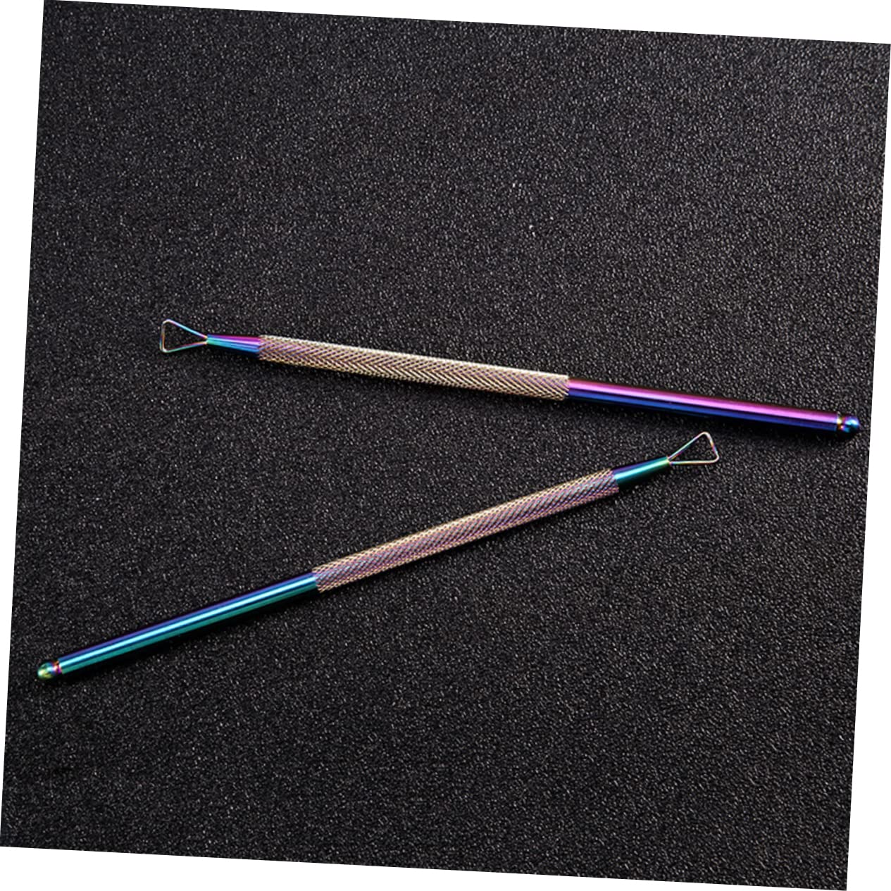 Didiseaon Nail Art Uv Gel Remover Triangle Cuticle Pusher Peeler Scraper Manicure and Pedicure Tool Cuticle Rem