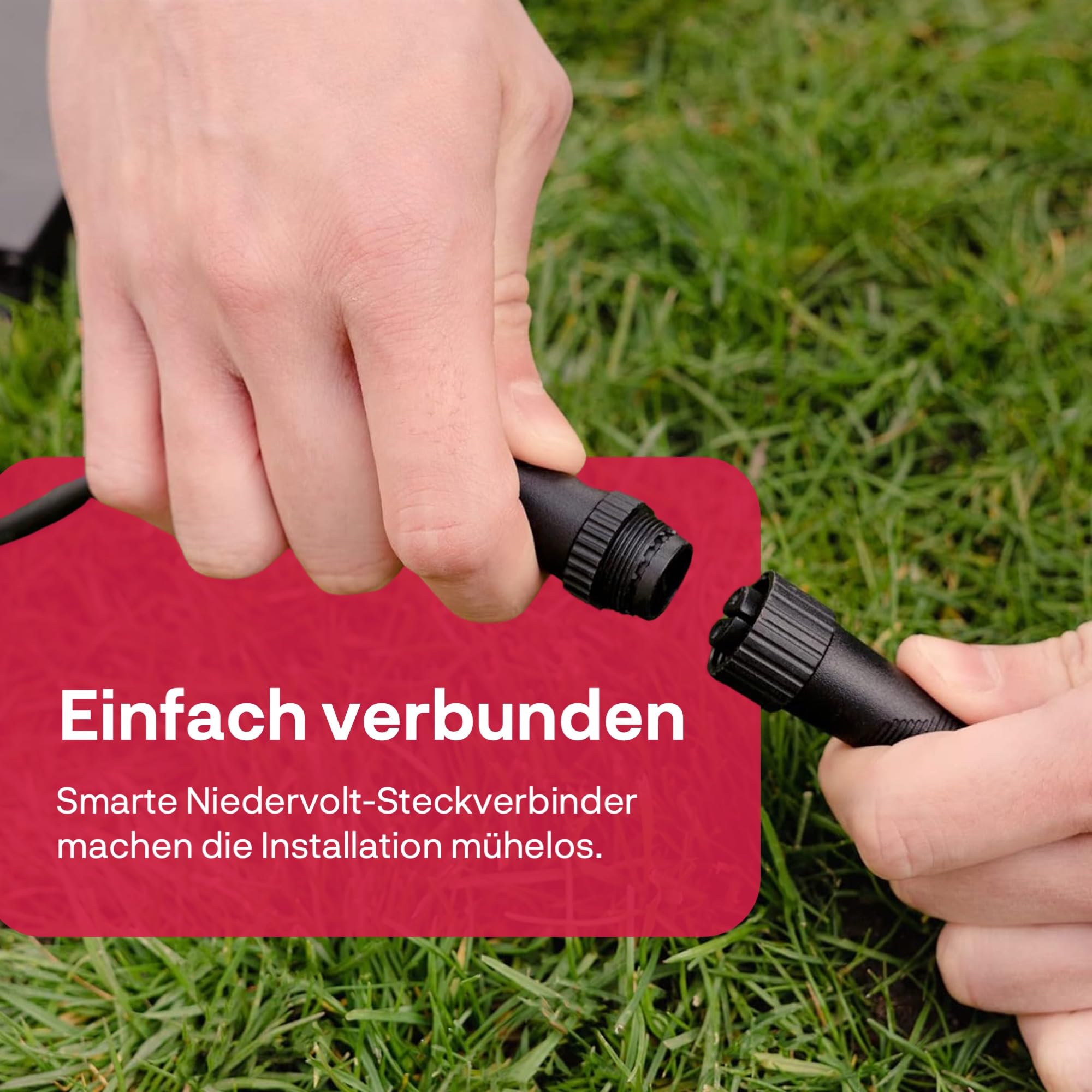 Innr Smart Gartenstrahler Set (3er-Pack), Zigbee, kompatibel mit Hue* & Alexa (Bridge erforderlich), White & Color LED Außenstrahler für Garten & Terrasse, IP65 wasserfest