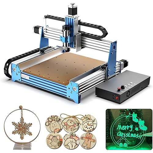 Genmitsu CNC Router Machine PROVerXL 4030 for Wood Metal Acrylic MDF Carving Arts Crafts DIY Design, 3 Axis Milling Cutting Engraving Machine, Working Area 400 x 300 x 110mm (15.7''x11.8''x4.3'')