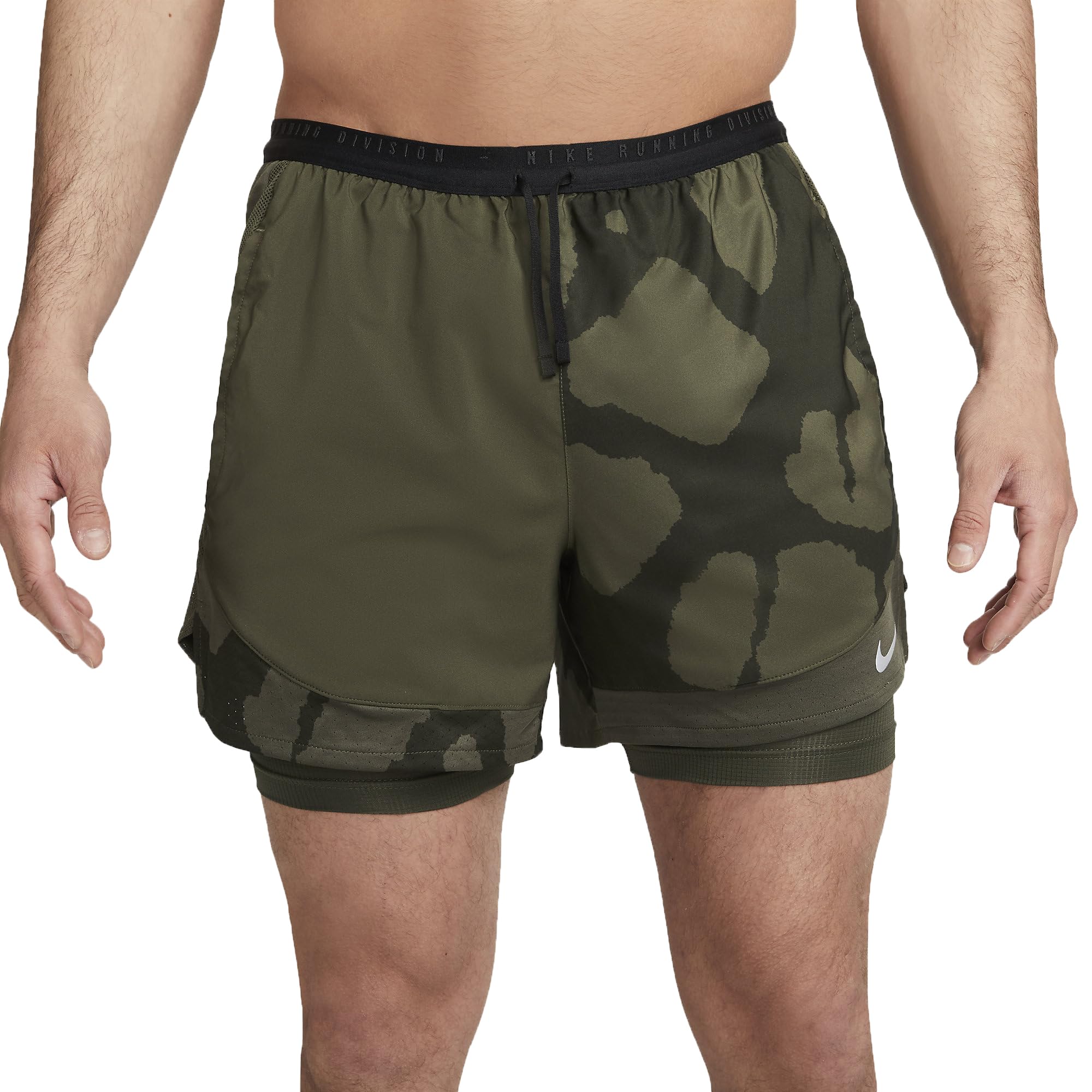 Nike Dri-FIT Stride Run Division - Pantalones cortos de correr 2 en 1 para hombre