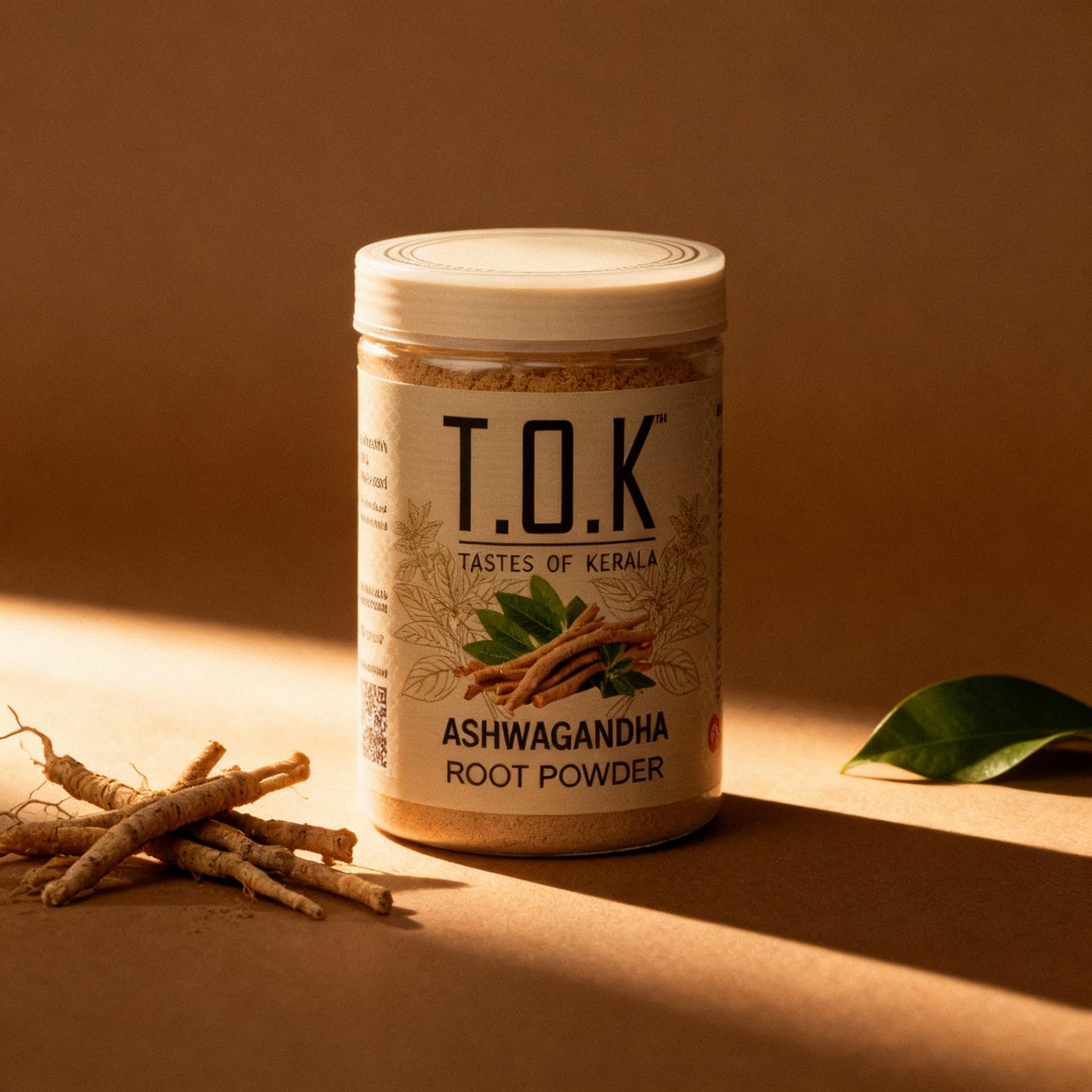 T.O.K Tastes of Kerala Ashwagandha Root Powder 150g | 100% Natural & Vegan Herbal Supplement | Fine Micro-Ground Root | Traditional Ayurvedic Ingredient for Energy & Wellness | Additive-Free — Amazon image 5